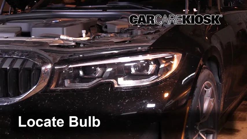 2020 BMW 330i 2.0L 4 Cyl. Turbo Éclairage Feu clignotant avant (remplacer l'ampoule)